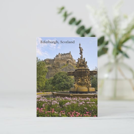 Beauful Edinburgh Castle Briefkaart (Staand voorkant)