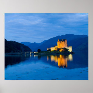 Beauful Eileen Donan Castle in Westerne Dornie Poster