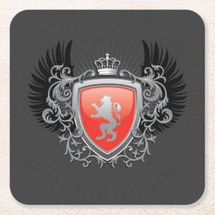 Beauful Ferrari Logo Onderzetter set