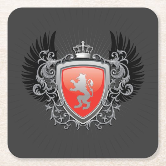 Beauful Ferrari Logo Onderzetter set (Voorkant)