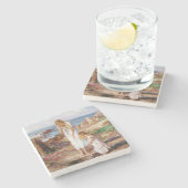 Beauful Fine Art Stone Onderzetter (Zijkant)