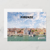 Beauful Firenze - Italië Briefkaart (Voorkant / Achterkant)