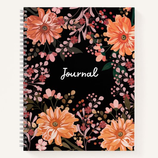 Beauful Floral Journal-Notitieboek Notitieboek (Voorkant)