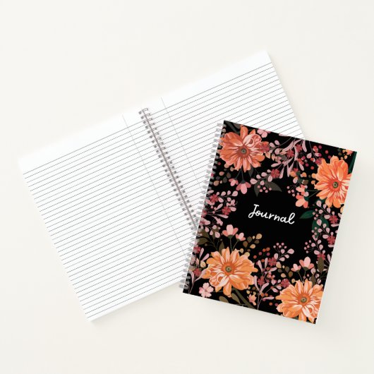 Beauful Floral Journal-Notitieboek Notitieboek (Binnen)