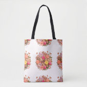 Beauful Floral Pattern-Canvas tas (Voorkant)