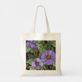 Beauful Floral Sketch-Canvas tas (Achterkant)