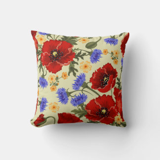 Beauful Floral Sketch-Sierkussen Kussen