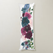 Beauful Flower Bouquet Lichaamskussen (Achterkant (Verticaal))