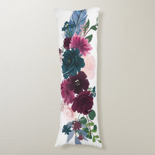 Beauful Flower Bouquet Lichaamskussen (Voorkant Verticaal)