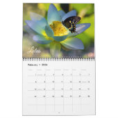 Beauful Flowers Calendar Kalender (Feb 2026)