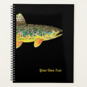 Beauful Fly Fishing Journal Planner (Voorkant)