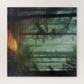 Beauful Forest Path Digital Artwork Legpuzzel (Horizontaal)