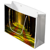 Beauful Forest Path Road Large Cadeautasje (Voorkant Gekanteld)