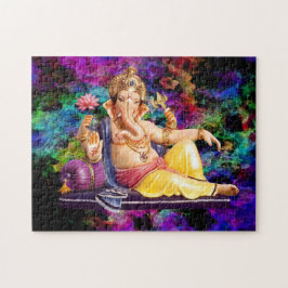 Beauful Ganesha Puzzle Legpuzzel