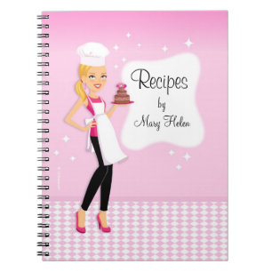 Beauful Girl Recipe Jounal-laptop Notitieboek