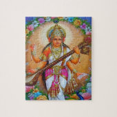 Beauful Goddess Saraswati Legpuzzel (Verticaal)