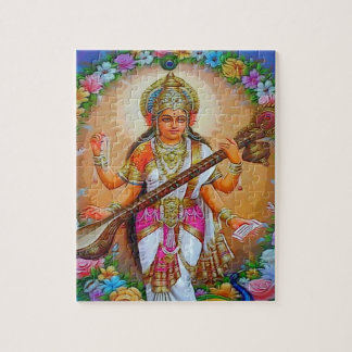 Beauful Goddess Saraswati Legpuzzel