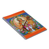 Beauful Goddess Saraswati Notitieboek (Rechterzijde)