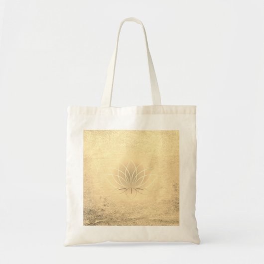 Beauful Gold Lotus , Zen Tote Bag (Voorkant)