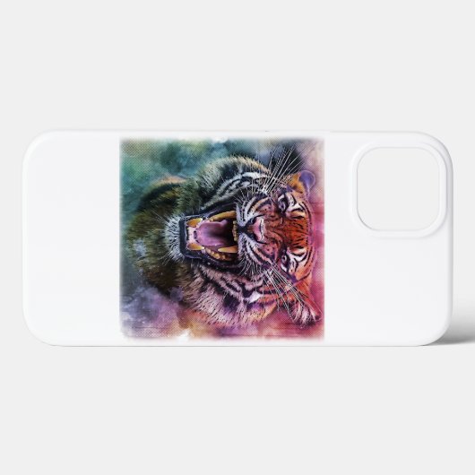 Beauful Growling Bengal Tiger Foto Case-Mate iPhone Case (Achterkant (horizontaal))