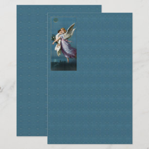 Beauful Guardian Angel Stationery Briefpapier