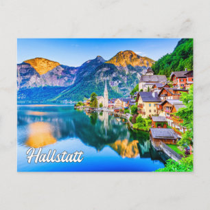 Beauful Hallstatt, Oostenrijk Briefkaart