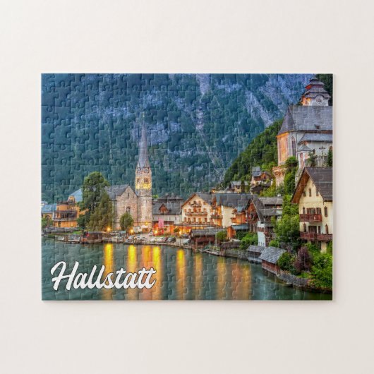 Beauful Hallstatt, Oostenrijk Legpuzzel (Horizontaal)
