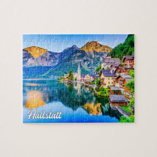 Beauful Hallstatt, Oostenrijk Legpuzzel (Horizontaal)