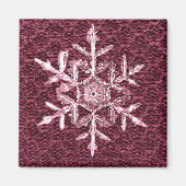 Beauful Holiday Sweater Winter Snowflake Magnet (Voorkant)