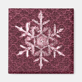 Beauful Holiday Sweater Winter Snowflake Magnet