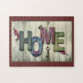 Beauful Home Sweet Home Jigzaag Puzzle Legpuzzel (Horizontaal)