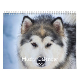 Beauful Husky Dog Kalender