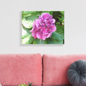 Beauful Hydrangea Canvas Afdruk (Insitu (Woonkamer))
