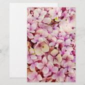 Beauful Hydrangea Flowers Briefpapier (Voorkant / Achterkant)