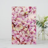 Beauful Hydrangea Flowers Briefpapier (Staand voorkant)