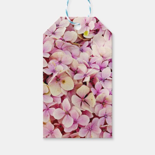 Beauful Hydrangea Flowers Cadeaulabel (Voorkant)