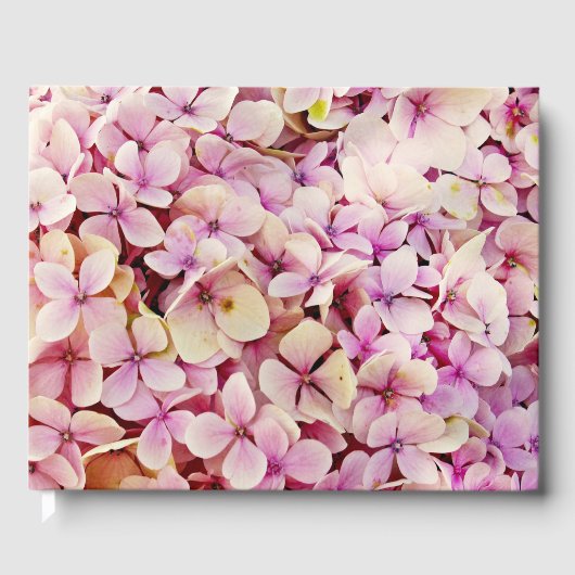 Beauful Hydrangea Flowers Gastenboek (Voorkant)