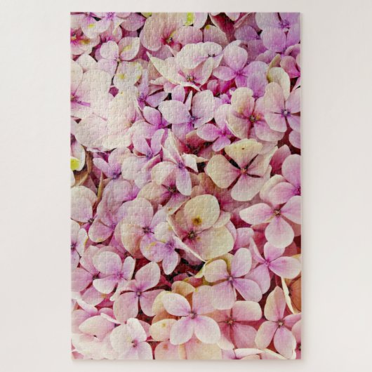Beauful Hydrangea Flowers Legpuzzel (Verticaal)