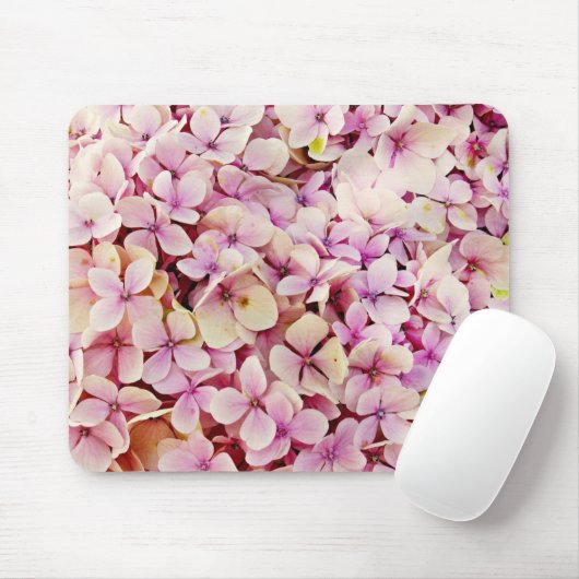 Beauful Hydrangea Flowers Muismat (Met muis)