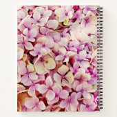 Beauful Hydrangea Flowers Notitieboek (Achterkant)