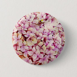 Beauful Hydrangea Flowers Ronde Button 5,7 Cm