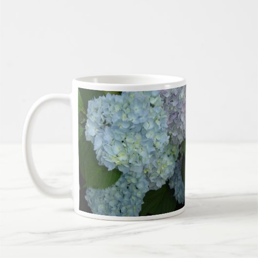 Beauful Hydrangea-mok Koffiemok (Links)