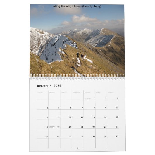 Beauful Ireland Calendar Kalender (Jan 2026)