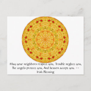 Beauful Irish Blessing - IERLAND Briefkaart