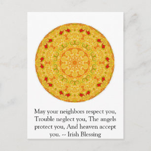 Beauful Irish Blessing - IERLAND Briefkaart