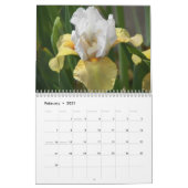 Beauful Iriss Floral Photographic Kalender (Feb 2021)