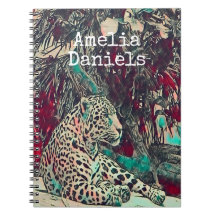 Beauful Jaguar Illustration Monogram