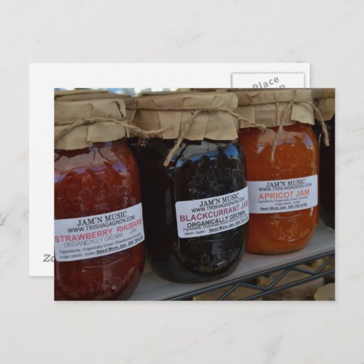 Beauful Jam Jars Briefkaart (Voorkant / Achterkant)