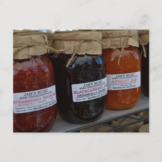 Beauful Jam Jars Briefkaart (Voorkant)