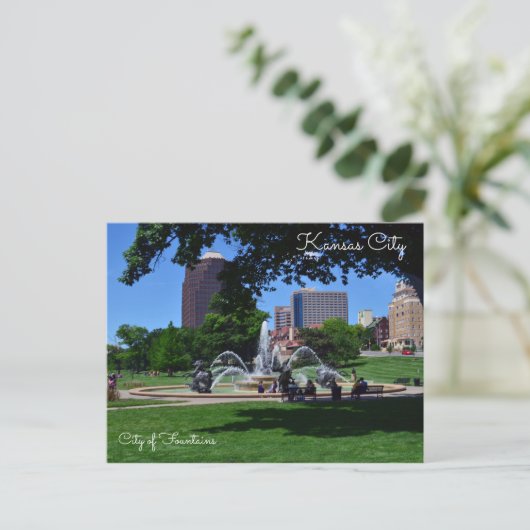 Beauful Kansas City Briefkaart (Staand voorkant)